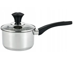 AMEFA SAHARA SAFETY nerūdijančio plieno MAŽAS PUODAS SU RANKENE, INDUKCINIS, 14 cm, 1,2 l
