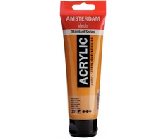 AMSTERDAM ACRILINĖ SPALVA 120ML VAMZDELIS AUKSO OKRAS