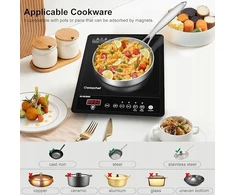 AMZCHEF SK-20CB09K Nešiojama indukcinė viryklė