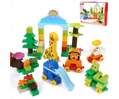 „Animal Parade“ blokai, „Wange DUBIE 640“, suderinamas su DUPL0 + FREE