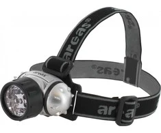 Ant galvos tvirtinamas LED žibintuvėlis LUK ARCAS 19 LED/3xAAA juodas