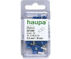 Antgalis laidų sujungimui HAUPA, 2,5/8 mėlynos sp.