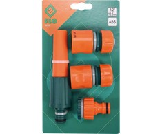 Antgalių laistymui rinkinys 4vnt Flo | 1/2", 3/4", 4 vnt,