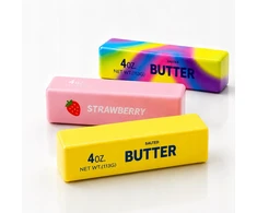 ANTISTRESAS SMOOTH BUTTER CUB sviestas, purus sensorinis žaislas HIT!