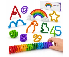 Antistresinės sensorinės lazdelės 8 vnt Fidget Stick susikaupimui