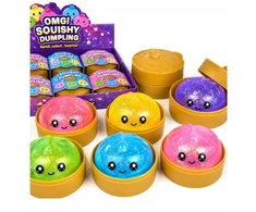 ANTISTRESINIS KUDULINIS ANTISTRESAS KOLDULINIS SENSORY SQUISHY 5,5 CM GLITTER