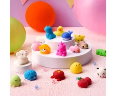 Antistresinis Squishy sensorinis rinkinys Monkey Mochi Animals x 25