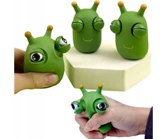 Antistresinis žaislas Creature Gniotek Snail žalias NSO