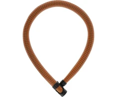 Antivol grandinė ABUS IVERA 7210/110 - Oranžinė - Kieta plieninė grandinė - Ilgis 110 cm