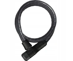 Antivol kabelis Abus Microflex 6615K/85/15 - juodas