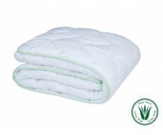 Antklodė COMCO ALOE VERA, 160 x 200 cm, imp. 100% poliesterio, užp. 100% poliesterio, 300g/m2