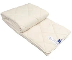 Antklodė MERKYS PASAKA, 200 x 220 cm, imp. 100% medv., užp. 100% skalb. avių vilnos, 450g/m2