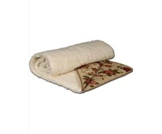 Antklodė MERKYS VERONA, 140 x 200 cm, viena pusė 100% vilnos, kita pusė 100% medv., 500g/m2