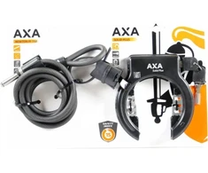 Antraščių užraktas su grandine AXA - Tvirtas ir sertifikuotas ART-2 - Juodas