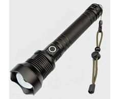 Anytech GALINGAS išgyvenimo taktinis žibintuvėlis W09 įkraunamas karinis ZOOM USB