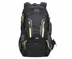 AOKING Adventure kuprinė, 43l, dalomas skyrius, juodas