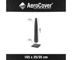 Apdangalas saulės skėčiui Aero Cover H165x25/35cm pilkas