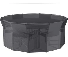 Apdangalas sodo baldams Aero Cover Ø200xH85cm pilkas