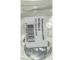 Apdovanojimo medalis Ø3.2cm metalo/sidabro sp.