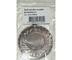 Apdovanojimo medalis Ø5cm metalo/bronzos sp.