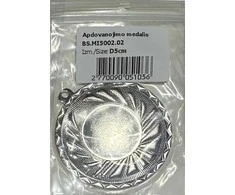 Apdovanojimo medalis Ø5cm metalo/sidabro sp.