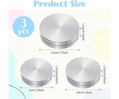 APkirpimo įrankiai 3 Vnt. 30 mm 38 mm 45 mm molio keramikos rinkinys