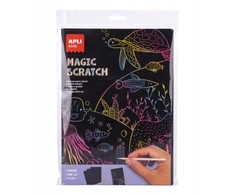 APLI Kids Magic scratch braižymo žaidimų rinkinys