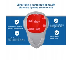 Apsauginis durelių užraktas Reer, lipnus, 3m