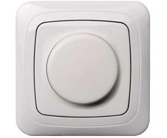 Apšvietimo reguliatorius su rėmeliu ALFA, 600W, baltos sp.