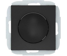Kaitrinių ir halogeninių lempų (20-400W) šviesos reguliatorius VILMA XP 500 su rėmeliu, antracito spalvos