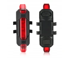 Aptel LAMPKA ROWEROWA LAMPA TYLNA NA TYŁ 5LED NA USB