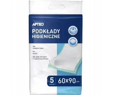 Apteo Care Apteo 5 sluoksnių higieniniai įklotai 60 x 90 cm