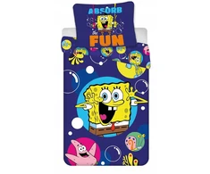 Aptex Vaikiškas patalynės komplektas Disney SpongeBob, 100x135, 2 dalių