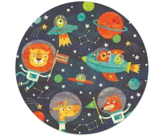 Dėlionė Educa Round Puzzle, The Space (80-18908)