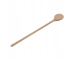 apvalus 25cm medinis šaukštas.