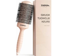 APVALUS 53MM NANOIONINĖS KERAMINIS DIDELIS šepetėlis, skirtas STOriems plaukams