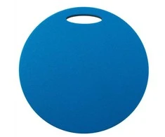 Apvalus kilimėlis sėdėjimui Yate, dvisluoksnis, 35cm, mėlynas-juodas