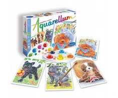 Aquarellum Dogs 4 paveikslėliai tapybai ir SentoSphere dažai