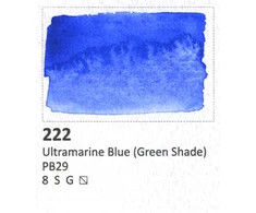 Aquarius 222 Ultramarine Mėlyna akvarelė