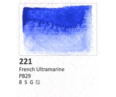 Aquarius Akvarelė 221 French Ultramarine, 1 vnt.