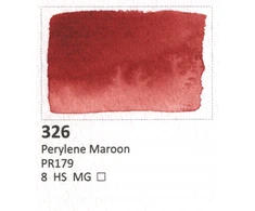 Aquarius Akvarelė 326 Perylene Maroon