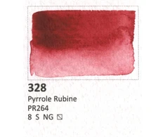 Aquarius akvarelė 328 Pyrrole Rubine, 1 vnt.