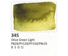 Aquarius akvarelė 345 Olive Žalias Light