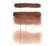 Aquarius Roman Szmal akvareliniai dažai, pusė kubelio, 128 Cyprus Burnt Umber