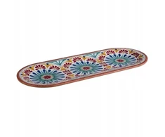 ARABESQUE ovali plokštelė, melaminas, terakota, matmenys. 38x15,5 cm, APS 84686