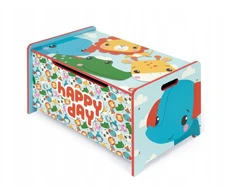 Arditex Dziecięce meble drewniane 2w1 FISHER PRICE Ławka / Pojemnik na zabawki, FP10299