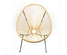 Argos Natūralaus ažūrinio technorotango sodo kėdė, apvali terasa, 87 cm