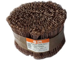 Armatūros rišimo viela su kilputėmis FECU, 1,1 x 120 mm, 1000 vnt.