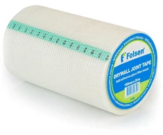 Armavimo tinklelio juosta FOLSEN, skirta gipso kartonui, 0,15 x 20 m