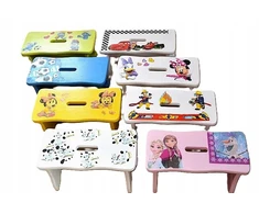 Arms Kutek VIDUTINIS DEKUPAŽAS KĖDĖS RYCZKA STOOL Dekoruota pasakų kėdė 24 cm